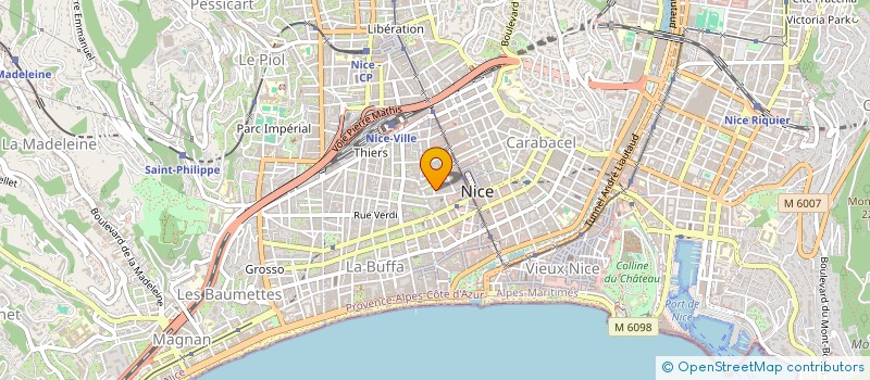 localisation de l'entreprise LE KIDS CLUB  NICE