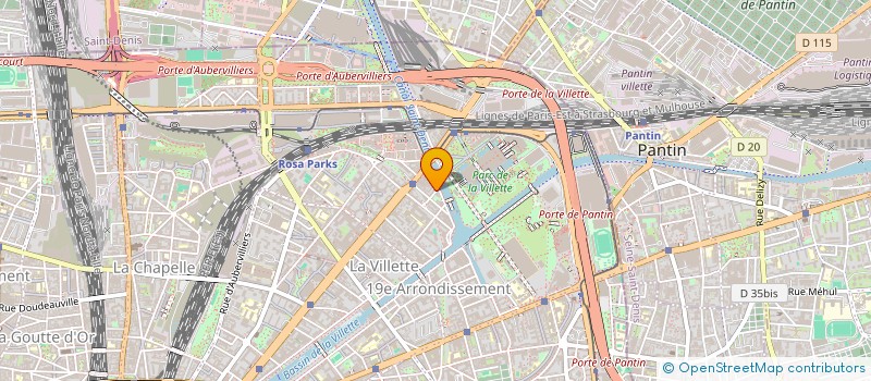 localisation de l'entreprise LE KIKI'S  PARIS