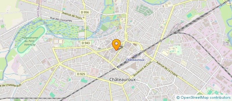 localisation de l'entreprise LE KILIMANDJARO à CHATEAUROUX