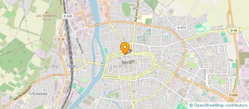 localisation de l'entreprise LE KILT à SENS