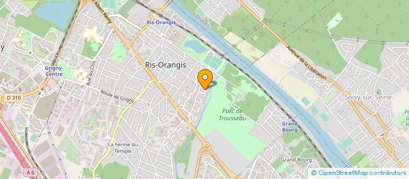 localisation de l'entreprise LE KIOSQUE A MUSIQUE à RIS-ORANGIS