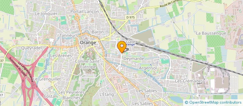 localisation de l'entreprise LE KIOSQUE D EBENE à ORANGE