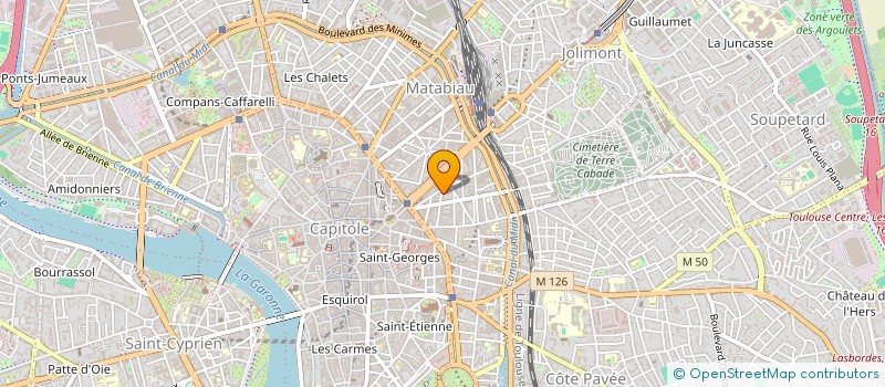 localisation de l'entreprise LE KIOSQUE PAU  TOULOUSE