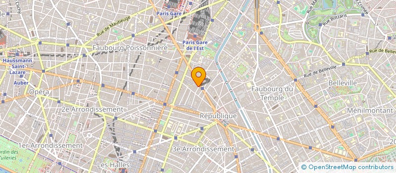 localisation de l'entreprise LE KIOSQUE SOCIAL  PARIS