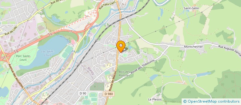 localisation de l'entreprise LE KLAN DU LOUP  LA BACHELLERIE