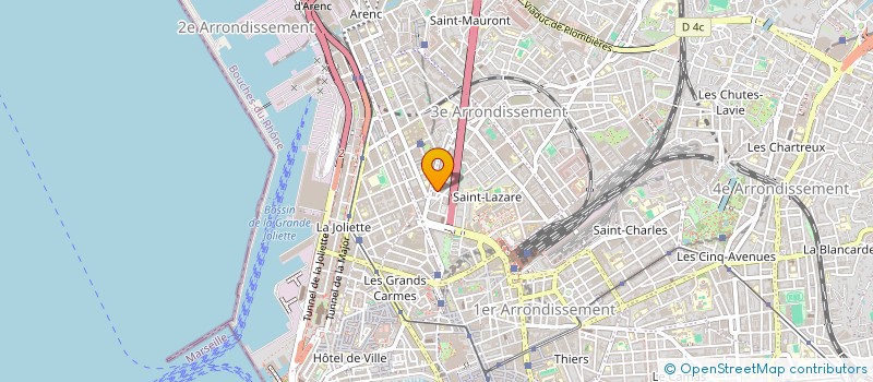 localisation de l'entreprise LE KLEBER  MARSEILLE