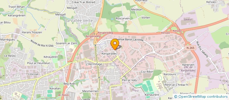 localisation de l'entreprise LE KLUB à GOUESNOU