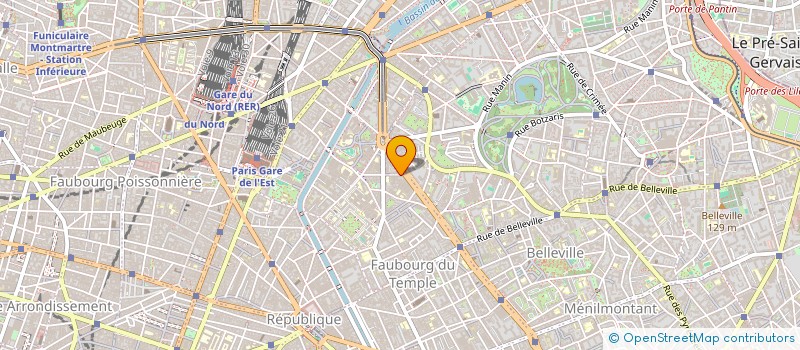 localisation de l'entreprise LE KNOUT  PARIS