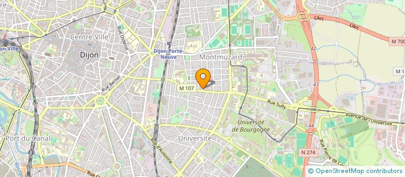 localisation de l'entreprise LE KOMODO à DIJON