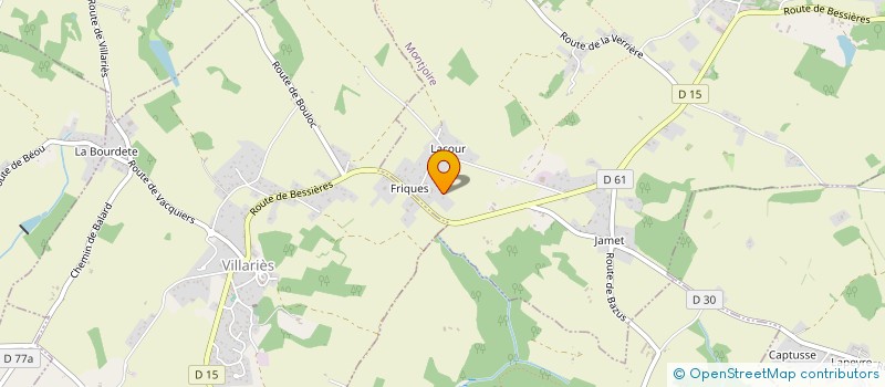 localisation de l'entreprise LE KOR  MONTJOIRE