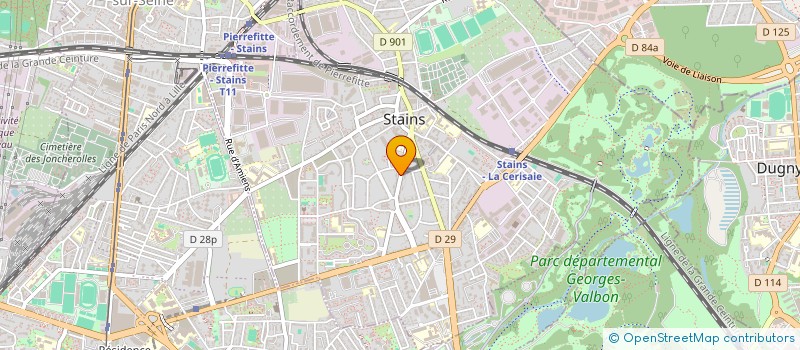 localisation de l'entreprise LE KOUSKOUS à STAINS
