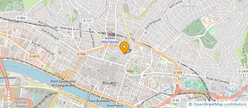 localisation de l'entreprise LE KOX  ROUEN