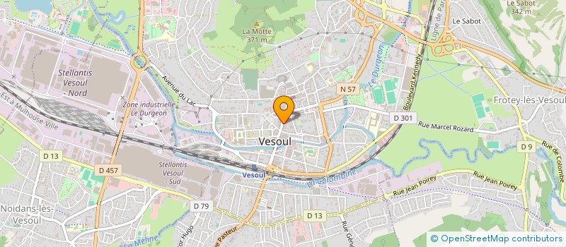 localisation de l'entreprise LE KOYA à BESANCON