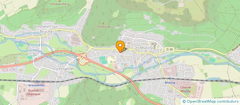 localisation de l'entreprise LE KRAEMERHOF  GRESSWILLER