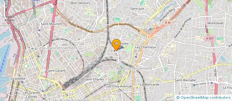 localisation de l'entreprise LE KRAM DE MARIA à MARSEILLE