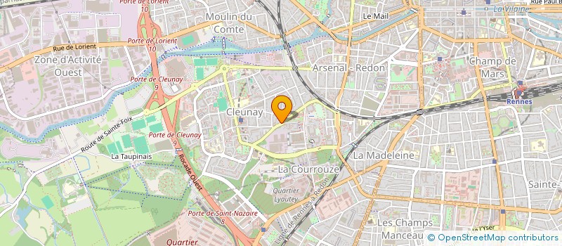 localisation de l'entreprise LE KRYSALID à RENNES