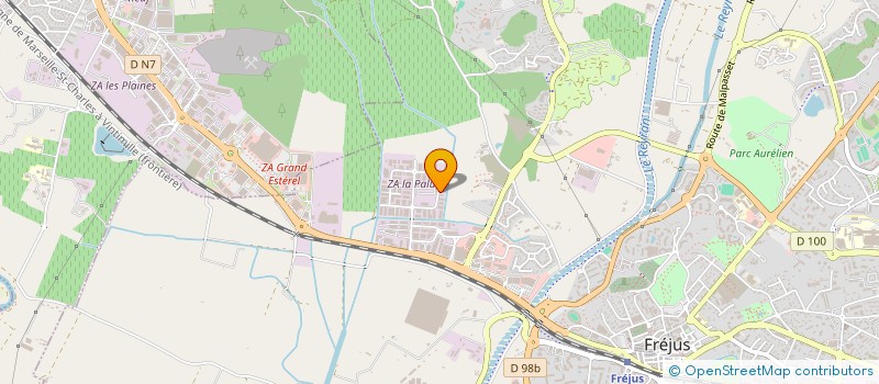 localisation de l'entreprise LE KSAR à FREJUS