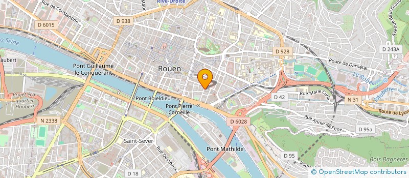 localisation de l'entreprise LE KUNDUZ SARL à ROUEN