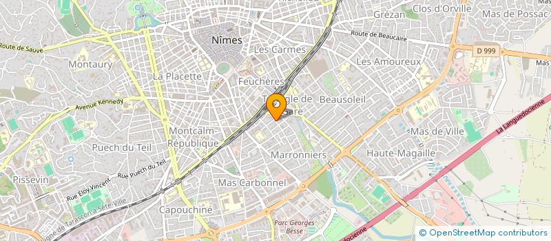 localisation de l'entreprise LE LAB  NIMES