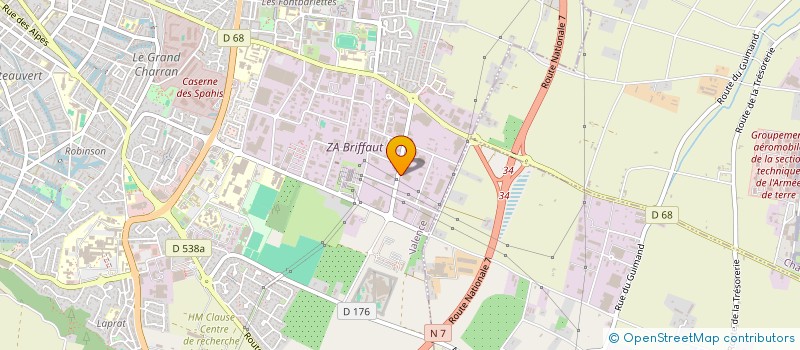 localisation de l'entreprise LE LAB AUTOMOBILE  VALENCE