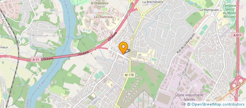 localisation de l'entreprise LE LAB'COCERTO à NANTES