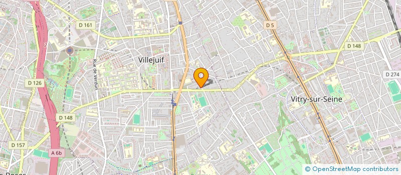 localisation de l'entreprise LE LAB COOL à VILLEJUIF