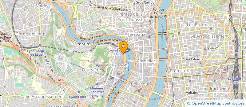 localisation de l'entreprise LE LAB' DES ENERGIES à LYON