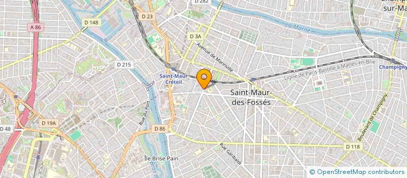 localisation de l'entreprise LE LAB DEVELOPPER LES TALENTS à SAINT-MAUR-DES-FOSSES