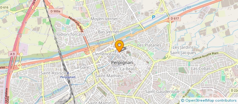 localisation de l'entreprise LE LAB' ENTREZ DANS L'HISTOIRE à PERPIGNAN