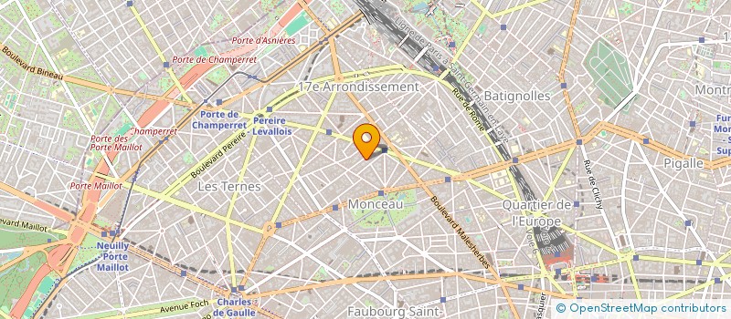 localisation de l'entreprise LE LAB HEYME à LEVALLOIS-PERRET