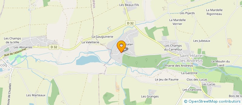 localisation de l'entreprise LE LAB.HOW à SAINT-HILAIRE-LES-ANDRESIS