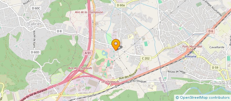 localisation de l'entreprise LE LAB NUMERIQUE à BOUC-BEL-AIR