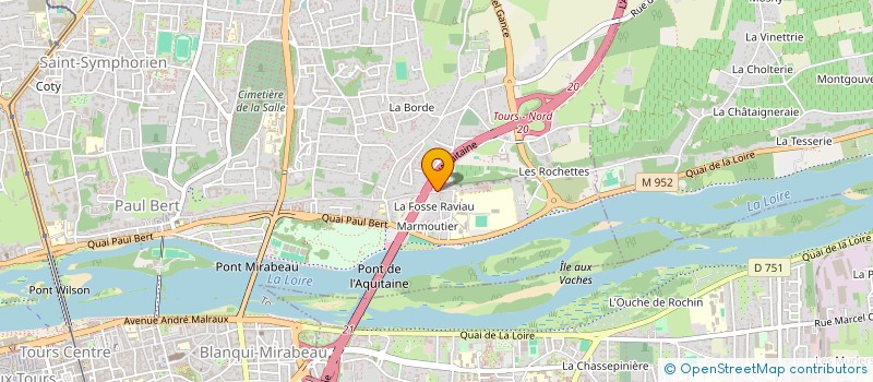 localisation de l'entreprise LE LAB.O à TOURS