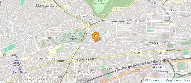 localisation de l'entreprise LE LABEUR à LE HAVRE