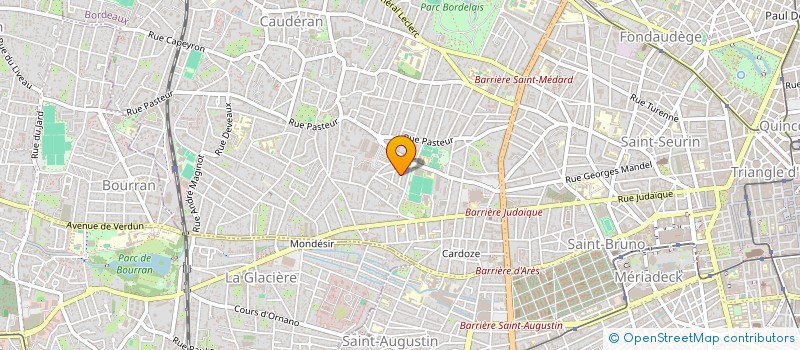 localisation de l'entreprise LE LABO  BORDEAUX