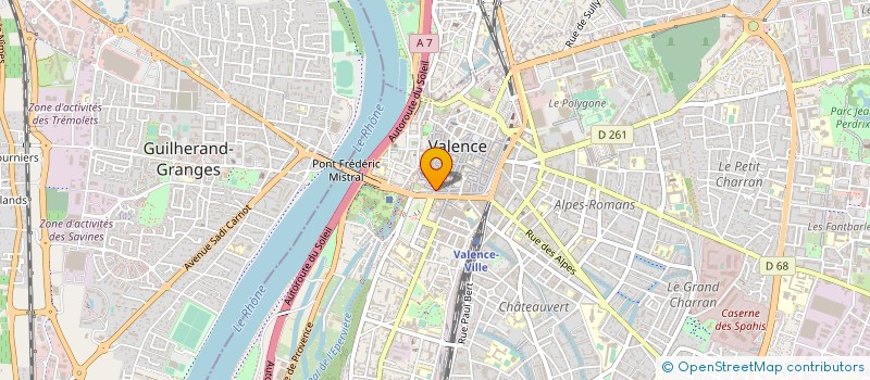 localisation de l'entreprise LE LABO  VALENCE