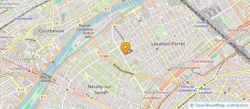 localisation de l'entreprise LE LABO à NEUILLY-SUR-SEINE