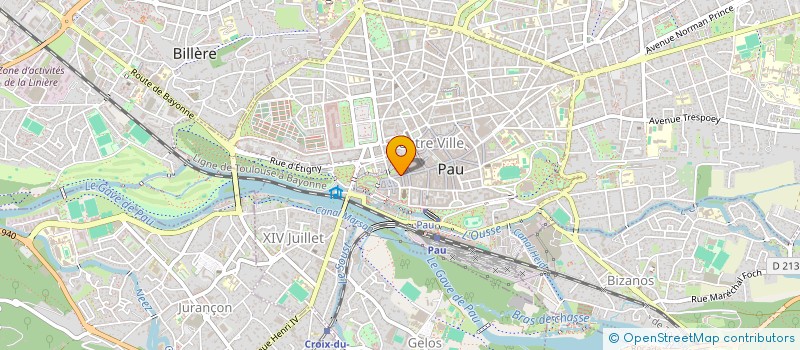 localisation de l'entreprise LE LABO à PAU