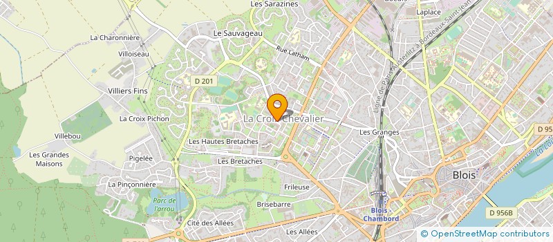 localisation de l'entreprise LE LABO - BLOIS à BLOIS