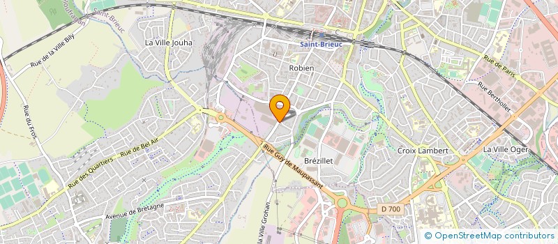 localisation de l'entreprise LE LABO CULTUREL à SAINT-BRIEUC