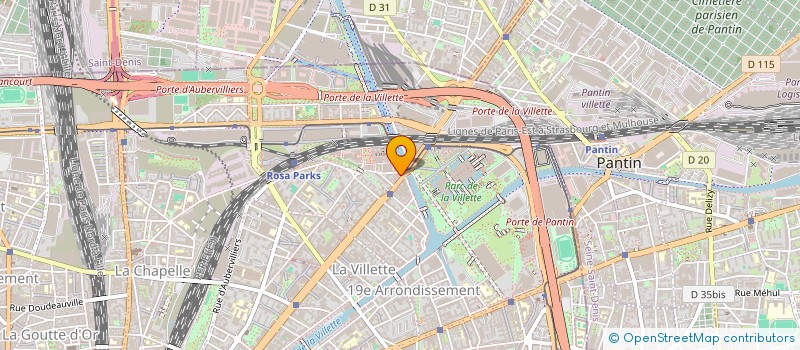 localisation de l'entreprise LE LABO DE CLAIRIE  PARIS