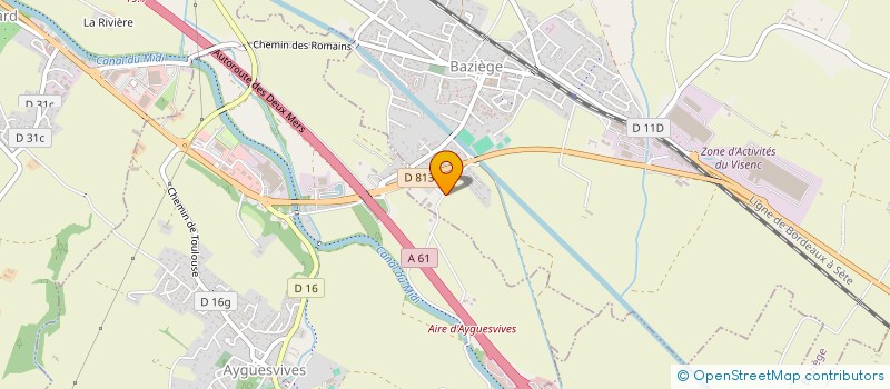 localisation de l'entreprise LE LABO DE FREDO  BAZIEGE