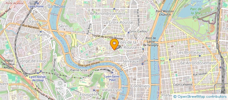 localisation de l'entreprise LE LABO DES CREATIONS (LLDC) à LYON