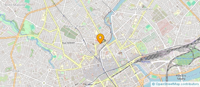 localisation de l'entreprise LE LABO DES SAVOIRS à NANTES