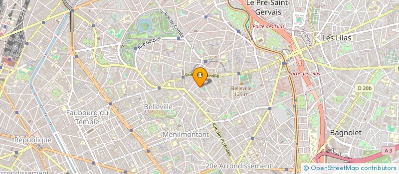 localisation de l'entreprise LE LABO DU SOURIRE  PARIS