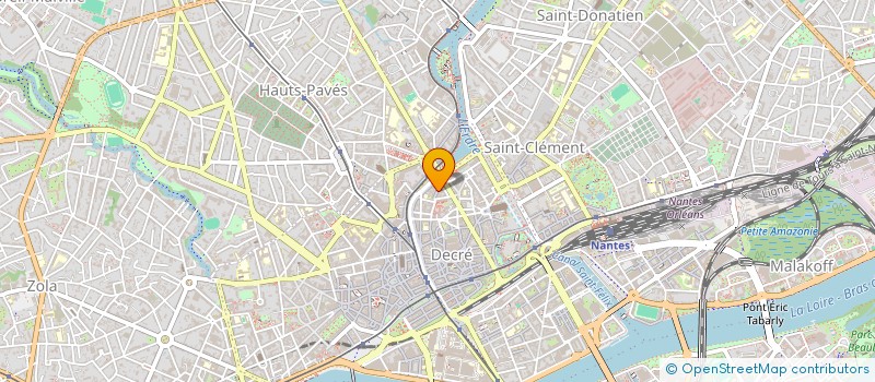 localisation de l'entreprise LE LABO LEON BLUM à NANTES