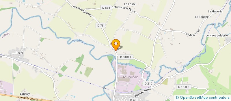 localisation de l'entreprise LE LABOMYLETTE  SAINT-LAURENT-DE-CUVES