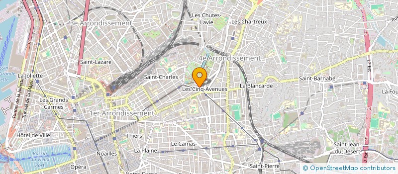 localisation de l'entreprise LE LABORATOIRE à MARSEILLE