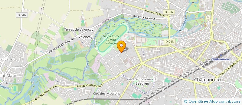 localisation de l'entreprise LE LABRADOR à CHATEAUROUX