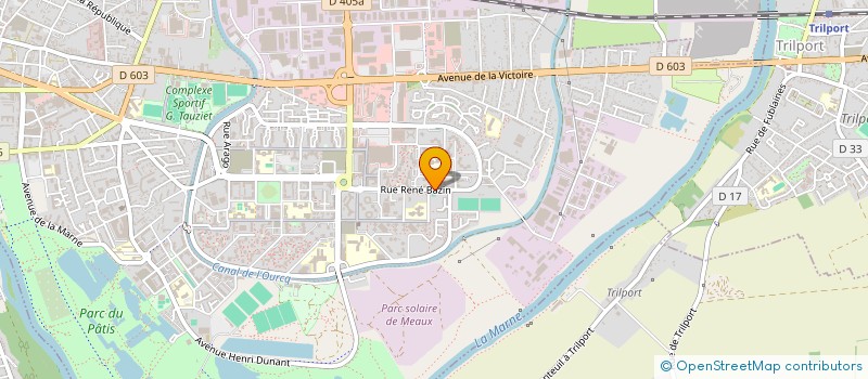 localisation de l'entreprise LE LABS à MEAUX